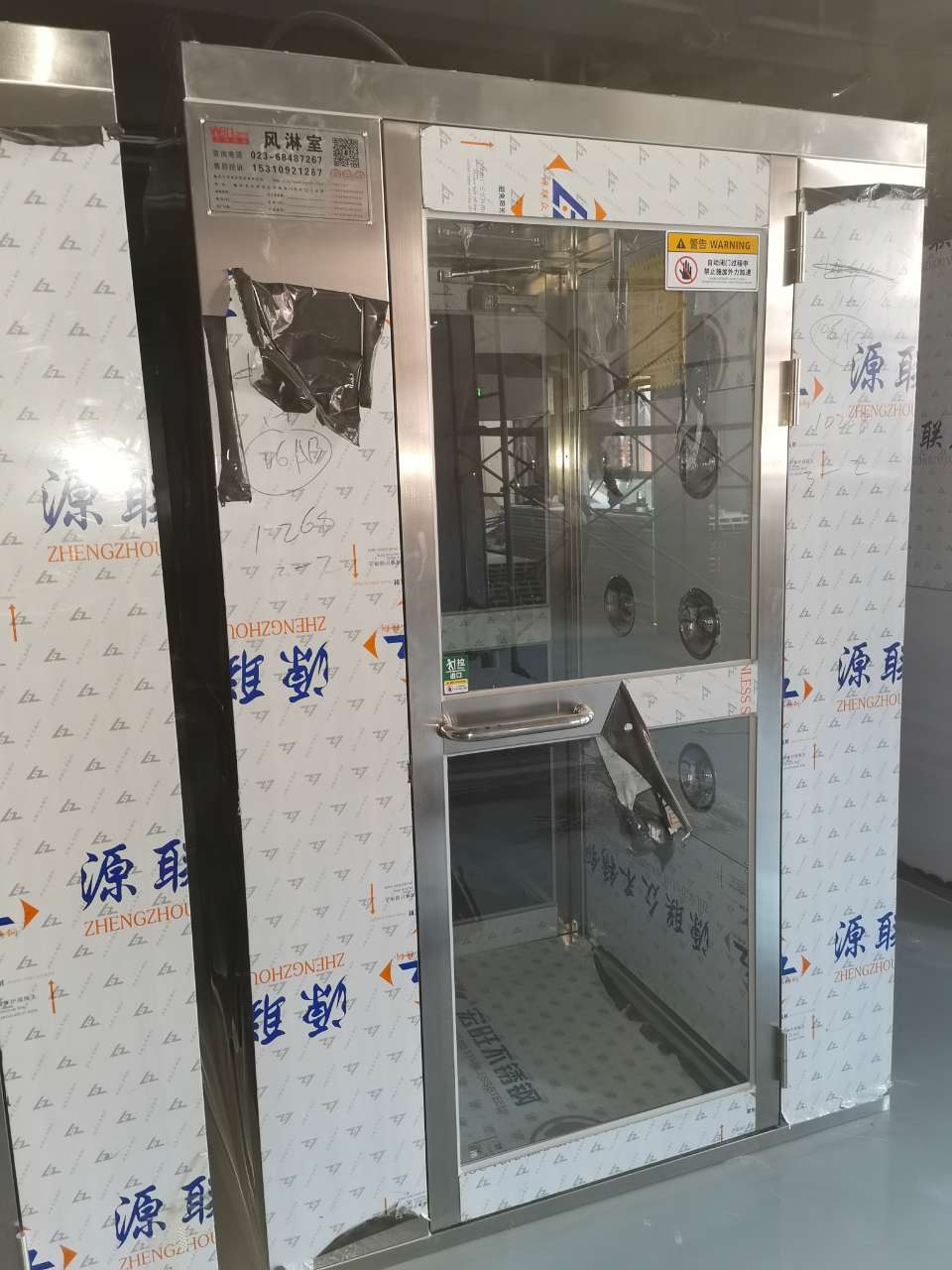 河北潤美暢科技發展有限公司風淋室安裝